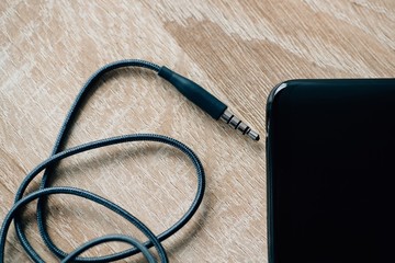 Stereo headphones jack connector