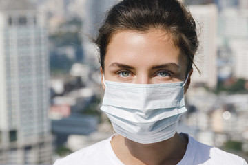 Air pollution or virus epidemic in the city
