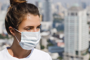 Air pollution or virus epidemic in the city