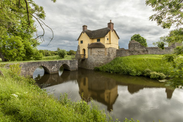 Fototapeta na wymiar Stogursey Castle Gatehouse