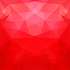 Abstract geometric style red background. Red business background Vector illustration