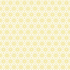 Retro Seamless Pattern Stars Yellow © Jan Engel