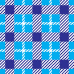 Gingham Checkered Seamless Pattern