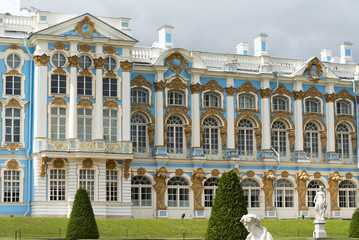 Katherine's Palace hall in Tsarskoe Selo Pushkin, Russia