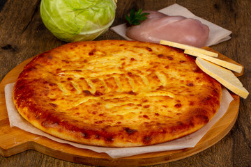 Homemade Ossetian pie