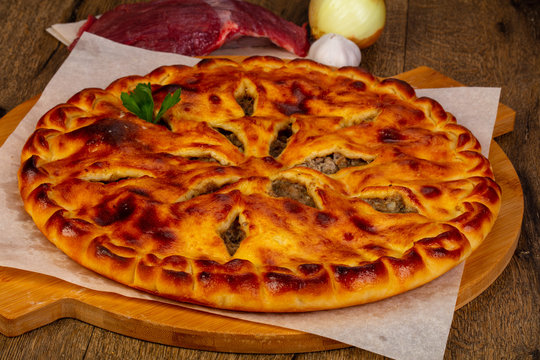 Homemade Ossetian pie