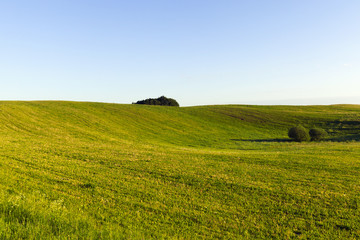 Naklejka premium hilly territory