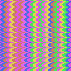 Vector ikat wave oxid seamless pattern for wrapping, fabric, textile, craft