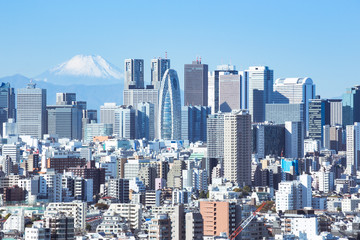 Obraz premium 東京・都市風景