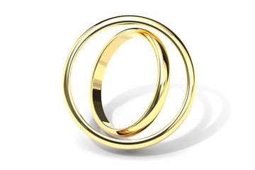 エンゲージリングのイラストCG