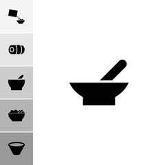 Collection of 6 cereal filled icons