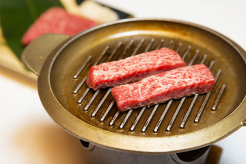 Grilled Japanese beef