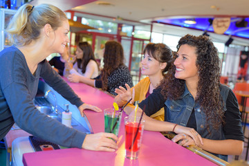 conversation with a barmaid