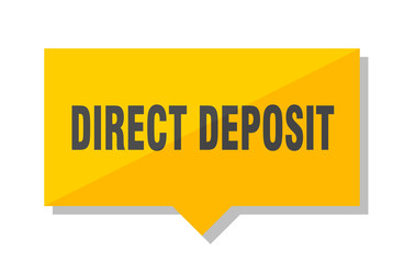 direct deposit price tag