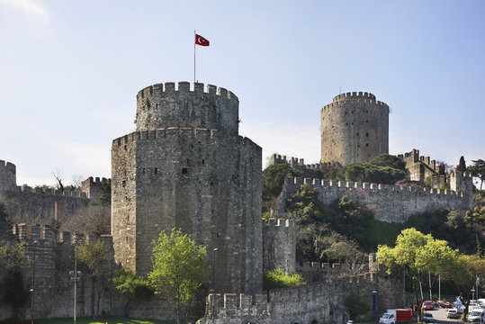 Rumelihisarı (Roumeli Hissar Castle) in Istanbul. Turkey