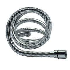 shower hose on white background