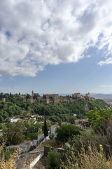 Fototapeta na wymiar ciudad de Granada, La Alhambra