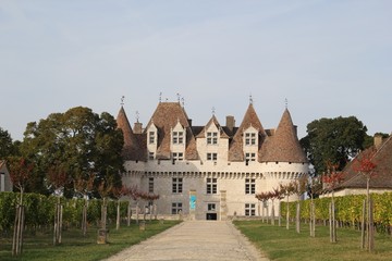 Fototapeta na wymiar Chateau de Montbazillac