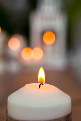 Beautiful Candles in home