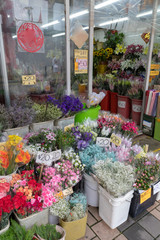 Bloemen winkel voorkant