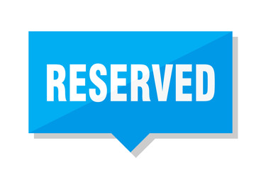 reserved price tag