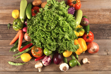 vegetables background