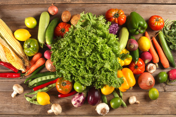 vegetables background