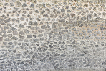 Stone wall. Brick texture. Old facade.