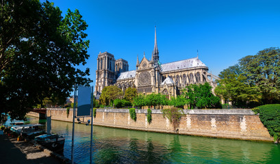 Majestic cathedral Notre Dame