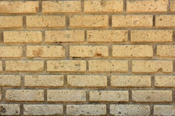 Stone wall. Brick texture. Old facade.