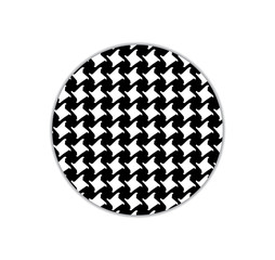 Pepita s pattern. black and white
