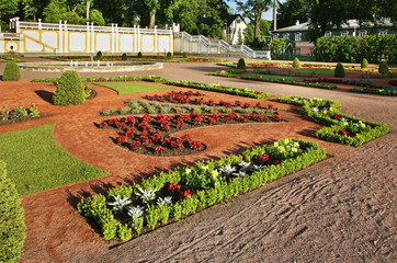 Obraz premium Park of Kadriorg Palace in Tallinn. Estonia