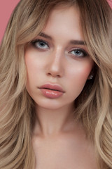 Fototapeta premium beauty portrait of young female