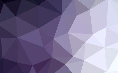 Obraz premium Light Purple vector abstract polygonal background.