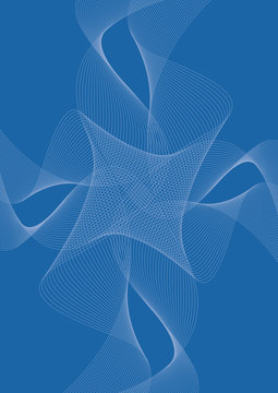 Blue Abstract background certificate.
Decorative blue abstract background. Useful for certificate. Vector available.  