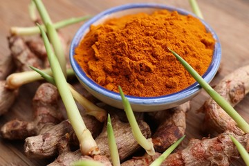 Turmeric powder with sprout