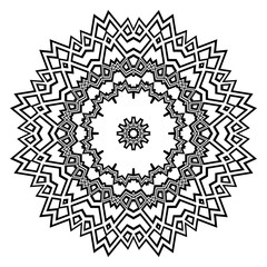 Beautiful fantasy flower ornament. seamless art-deco pattern. vector illustration. for design, wallpaper, invitation symbol.