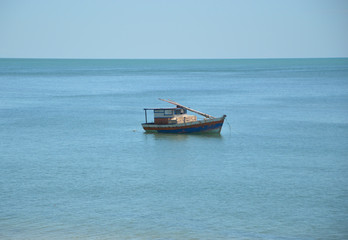 Obraz premium Barco na Praia