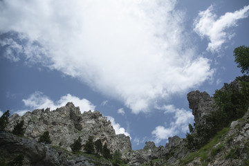 Fototapeta na wymiar Alpi marittime