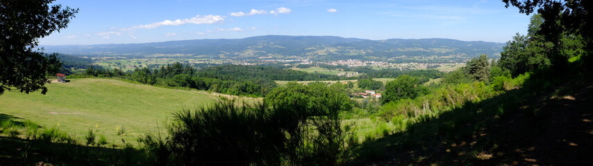 Obraz premium Wokół Ambert (Auvergne)