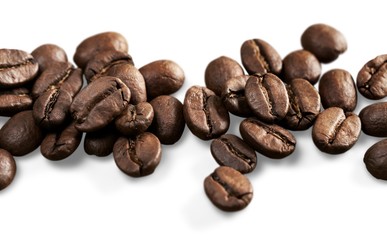 Brown Coffee Cup Beans collage