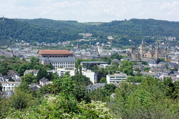 Fototapeta premium Beautiful panorama of the city of Trier, Germany