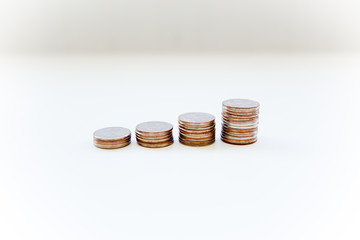 Image of coin stacks