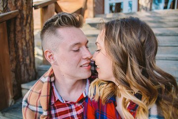 Love story on a lake
