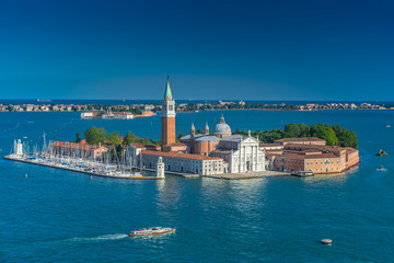 Fototapeta na wymiar View over San Giorgio di Maggiore, Venice