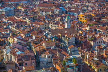 Fototapeta na wymiar View over Venice 
