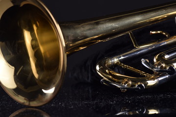 Fototapeta na wymiar trompete