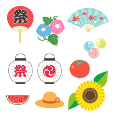 日本の夏アイテム２