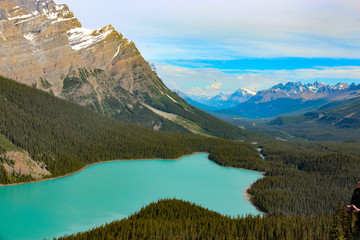 Glacier Lake In British Columbia