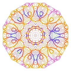 Vector mandala, Floral mandala. Oriental mandala. Vintage decorative elements. Vector illustration. It is super brilliant vector illustration.